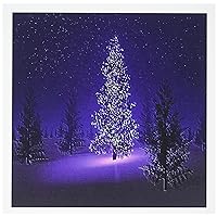 Lets Have A Purple Christmas - Greeting Cards, 6 x 6 inches, set of 12 (gc_80492_2)