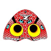 WOW Watersports World of Watersports Speedzilla 1-2 Person Towable Water Tube, Red, 20-1000