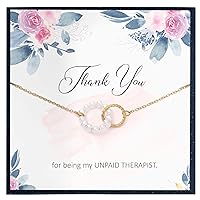 Thank You for Being My Unpaid Therapist Bracelet Gift for Sister Gift for Galentine Gift for Friendship Jewelry