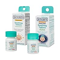 Bundle of Dr. Talbot's Chamomile Soothing Tablets, Quick Dissolve, 140 Count + Dr. Talbot's Night Time Chamomile Soothing Tablets, Naturally Inspired, Quick Dissolve, 140 Count