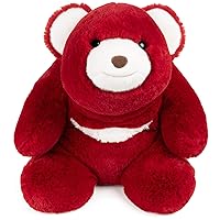 GUND Snuffles Teddy Bear Limited Edition 40th Anniversary Plush Stuffed Animal, Ruby Red, 13”