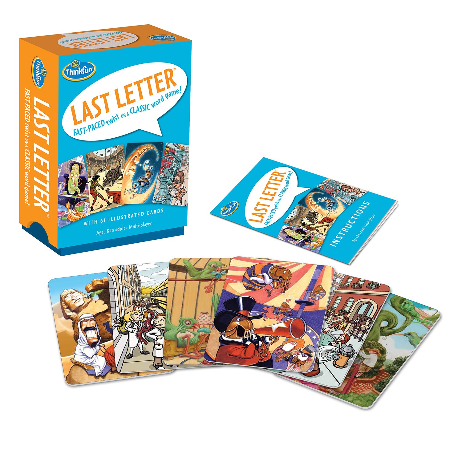 Think Fun Last Letter Card Game