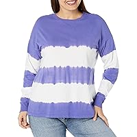 Avenue Women's Plus Size Top Talia Tie Dye