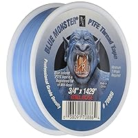 Millrose Available Mill-Rose 70886 Blue Monster PTFE Pipe Thread Sealant Tape, 3/4-Inch x 1429-Inches