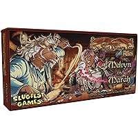 The Red Dragon Inn Allies: Melvyn vs Marah - Expansion, Strategy Board Game, 2 Character Expansions, Ages 13+, 2-6 Players, 30+ Min