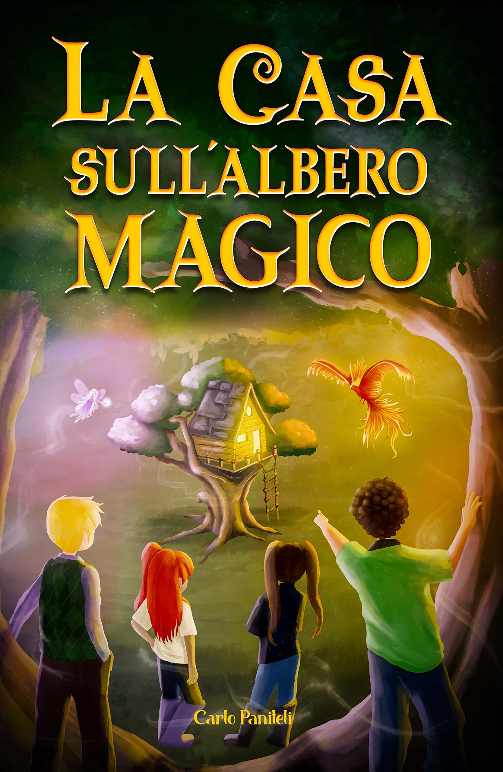 La casa sull'albero magico: L'avventura di quattro amici: Libri per bambini (Italian Edition)
