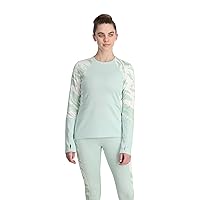 Spyder Women's Charger Crew Baselayer Thermal Ski Top