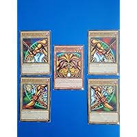 Exodia The Forbidden One - YuGiOh Legendary Decks II Yugi's God Card 5 Card Set LDK2-ENY04, LDK2-ENY05, LDK2-ENY06, LDK2-ENY07, LDK2-ENY08