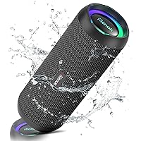 Portable Bluetooth Speaker 30W Dual Pairing True Wireless Stereo HD Sound IPX7 Waterproof Outdoor Sport Shower Wireless Speaker Bluetooth 5.3 for Home Party