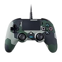 Nacon Compact Camogreen Controller with Cable - Official Sony PlayStation Licensed - PlayStation 4