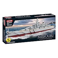 Oxford Missouri US Navy Battleship (1071 Pieces)