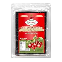 Takam Lavashak Sour Cherry Fruit Leather Authentic Persian Style Sour and Salty Fruit Layer 6 OZ - 168g لواشک آلبالو