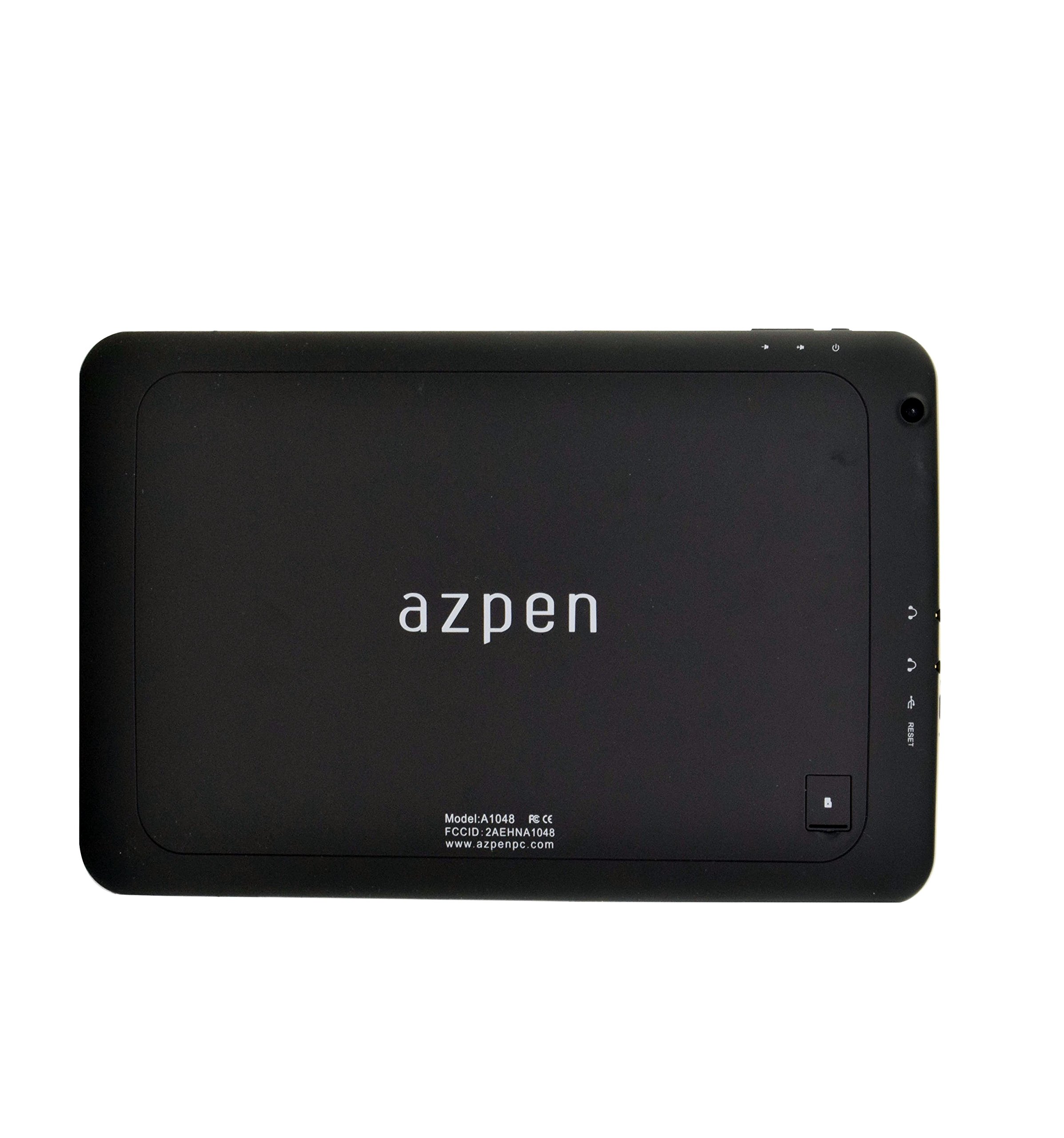 Azpen A1048 10.6 Inch 1366 x 768 HD IPS LCD Quad Core Android 5.1 OS Tablet with 1GB RAM & 8GB Storage Dual cameras Ebook Store Game Store (20 Free) OfficeSuite and Google Play
