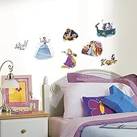 Disney Princess Dream Big Peel and Stick Wall Decals by RoomMates, RMK3278SCS