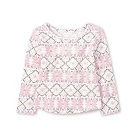 The Children's Place baby girls Bunnys Tail Long Sleeve Top