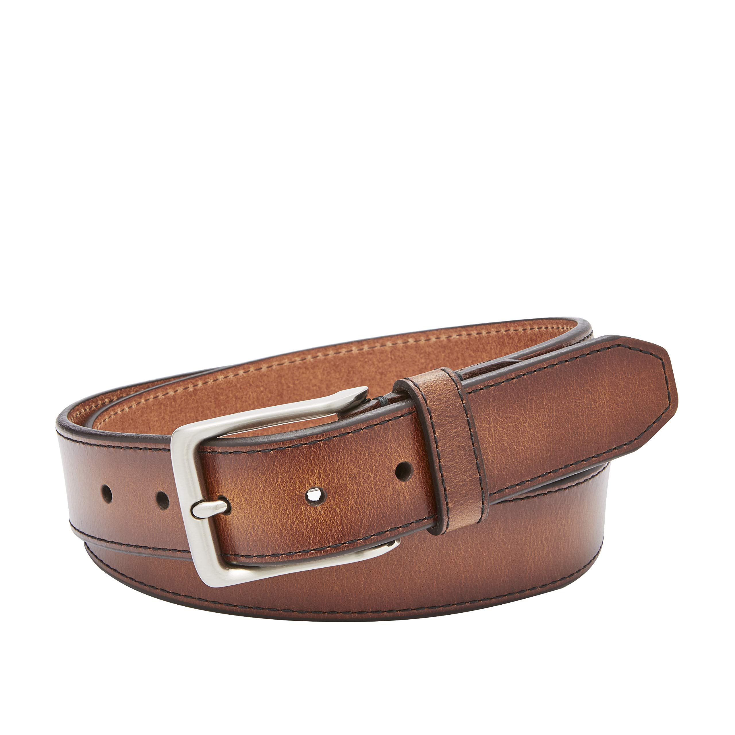 Fossil Men's Brown Leather Belt for Men