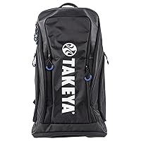 Sport Premium Quality Pickleball Backpack Athletic Bag, Black/Pink, Medium