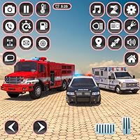 Police Car Ambulance Fire Truck Game