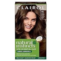 Clairol Natural Instincts Demi-Permanent Hair Dye, 5G Medium Golden Brown Hair Color, Pack of 1