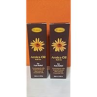 Arnica Roll on - Pure, Natural & Undiluted Oil - Essential Oil,2 oz (Pack of 2)