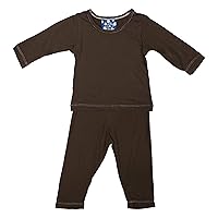 KicKee Pants Basic Long Sleeve Pajama Set