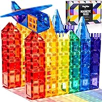 60 PCS 3D Magnetic Blocks Tiles - Magnetic Tiles Toy Building Blocks | for Kids | Magna t Blocks