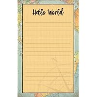 Teacher Created Resources Travel the Map Notepad, 5.25