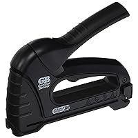Gardner Bender MSG-501B Heavy-Duty Cable Boss Staple Gun, Professional Grade, Secures (NM) Coax, & Low-Volt Cable, Black