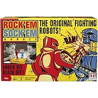 Mattel Games Rock 'Em Sock Em Robots: You Control The Battle of The Robots in a Boxing Ring!