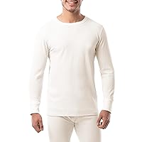 Realtree Men's Heavyweight Cotton Polyester Long Sleeve Thermal Underwear Top