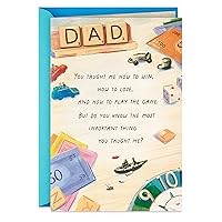 Hallmark Fathers Day Card for Dad from Son or Daughter (Game Night)