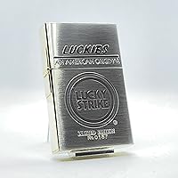 Zippo 1933 LUCKY STRIKE LUCKY STRIKE Lighter, Etched Limited Edition, Side Gold, 1933