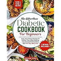 Effortless Diabetic Cookbook for Beginners: Easy, Nourishing Recipes for Hassle-Free Daily Cooking. Full Comprehensive Menu With a 60-Day Meal Plan and ... Health. (A-Z Diabetic Cooking Guide) Effortless Diabetic Cookbook for Beginners: Easy, Nourishing Recipes for Hassle-Free Daily Cooking. Full Comprehensive Menu With a 60-Day Meal Plan and ... Health. (A-Z Diabetic Cooking Guide) Kindle Paperback