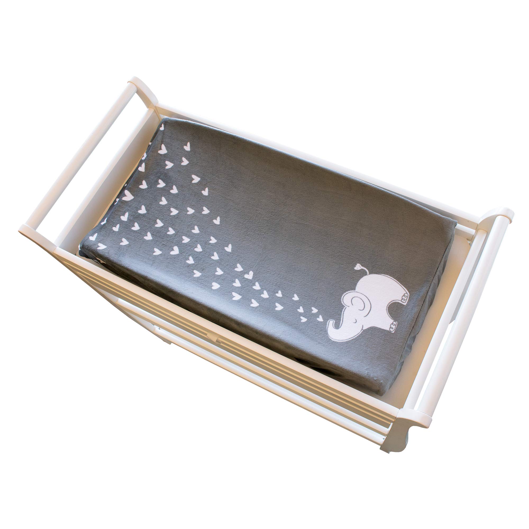 Boppy Changing Pad Cover, Elephant Kisses