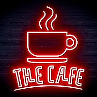 ADVPRO Coffee – The Cafe Extra-Large Ultra-Bright LED Neon Sign - Red - st16s54-fn-j0026-r