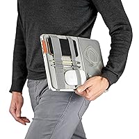 FOLD Portable TECH Organizer attachable to your Devices | Desk Sleeve | Gadget case | Working from Home Essentials | Laptop accessories | Backpack Insert | Portfolio |