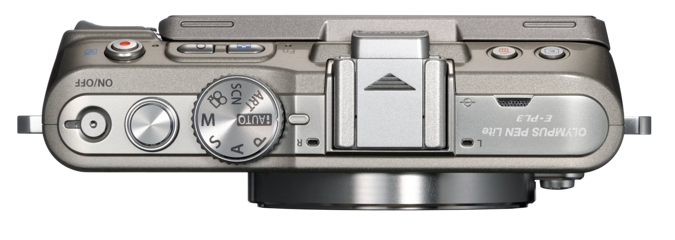 Olympus Pen E-PL3 12.3MP Digital Camera Silver Body