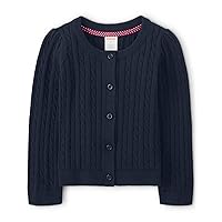 Gymboree Girls and Toddler Long Sleeve Cable Knit Cardigan Sweater