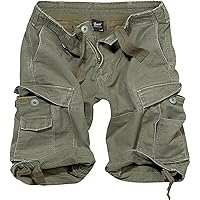 Brandit Individual Wear Men's Classic Durable Washed Cotton Lightweight Breathable Multi Pocket Casual Outdoor Cargo Shorts