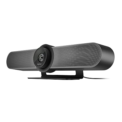 Logitech MeetUp and Expansion Mic HD Video and Audio Conferencing System for Small Meeting Rooms - Black
