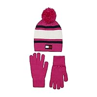 Tommy Hilfiger girls Beanie and Glove SetCold Weather Hat