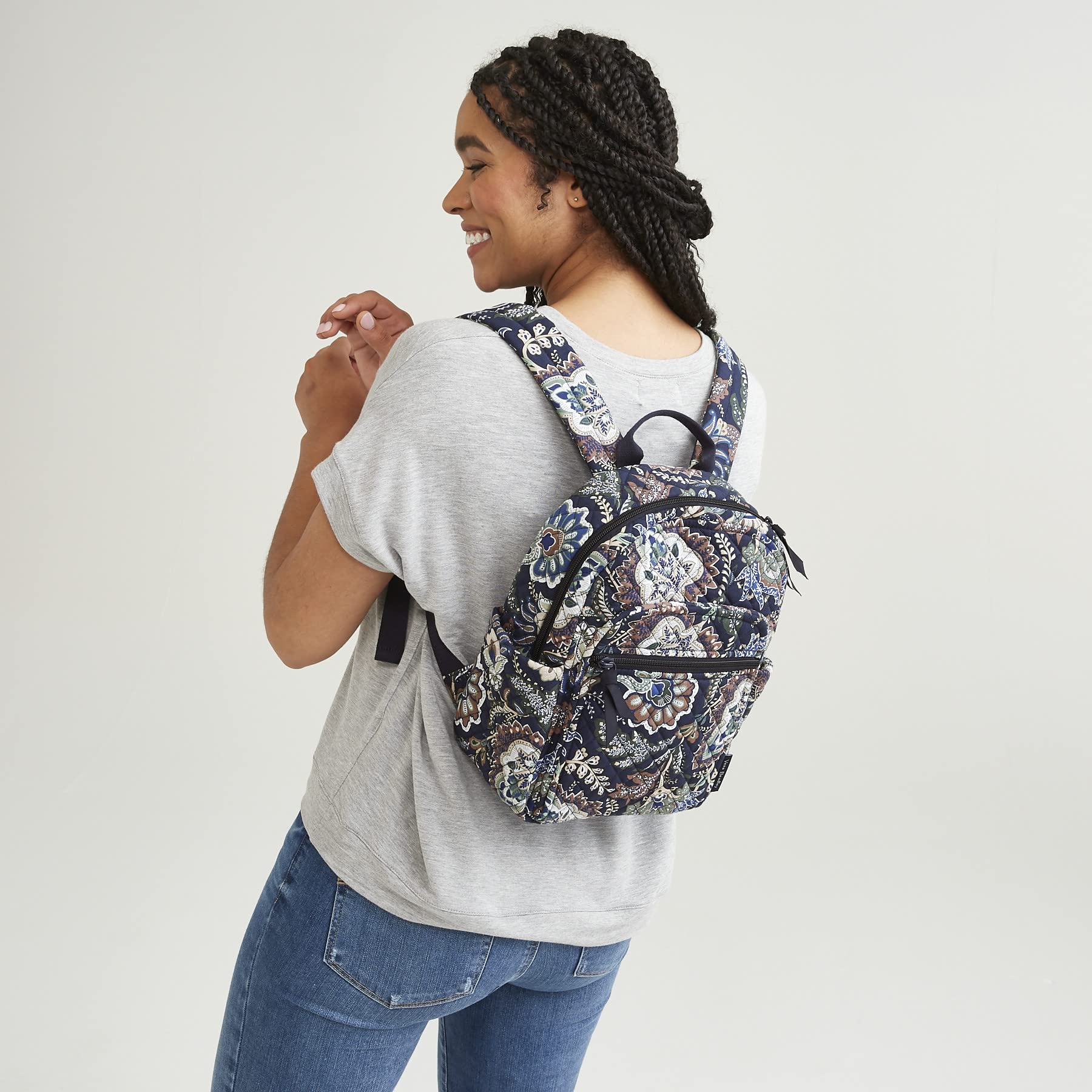 Vera Bradley Women's Cotton Small Backpack