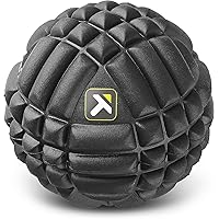 Grid X Massage Ball for Deep Tissue Massage and Exercise Recovery, Black