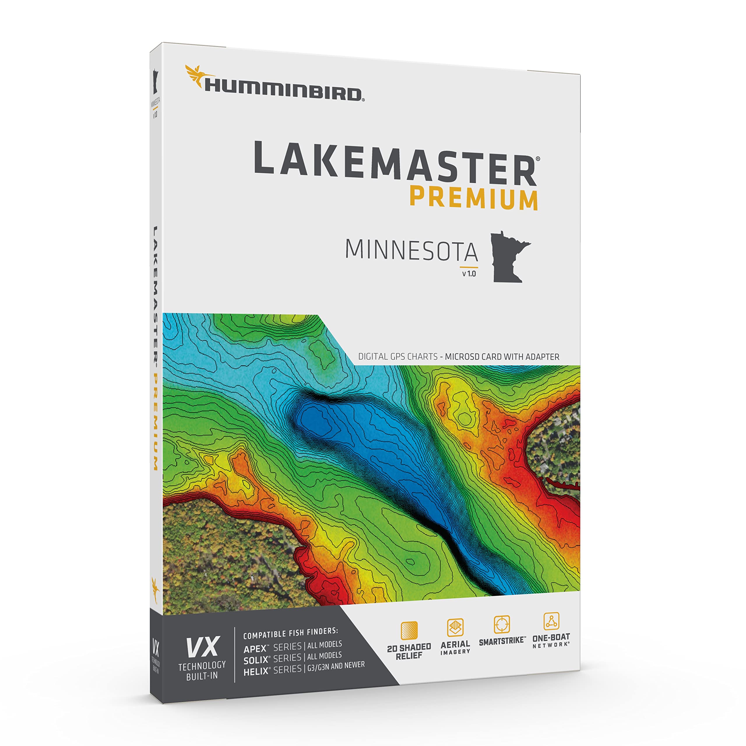Humminbird 602006-1 LakeMaster Premium - Minnesota V1