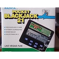 Original POCKET BLACKJACK 21 Handheld Game (Radica) NEW!!