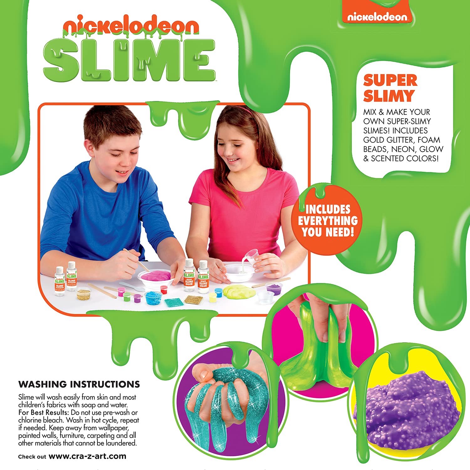 Nickelodeon Slime Super Slimey DIY Kit