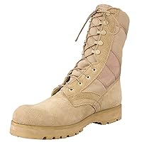 Rothco Sierra Sole Tactical Boots – 8 Inch – Great for Active Field Use & Outdoor Work and Activities – Desert Tan – Regular – 4