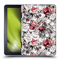 Head Case Designs Officially Licensed Riza Peker Floral II Flowers Soft Gel Case Compatible with Fire HD 8/Fire HD 8 Plus 2020