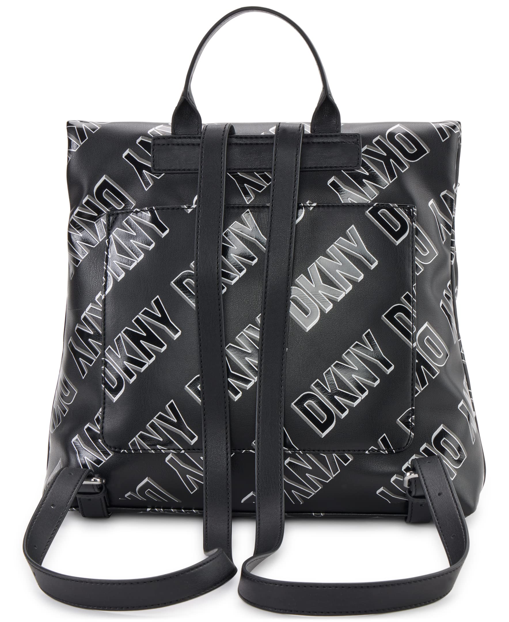 DKNY Tilly Backpack, BLK/WHT
