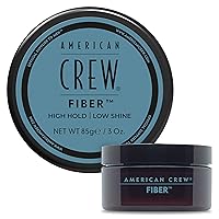 American Crew Men's Hair Fiber, Like Hair Gel with High Hold & Low Shine, 3 Oz (Pack of 1)